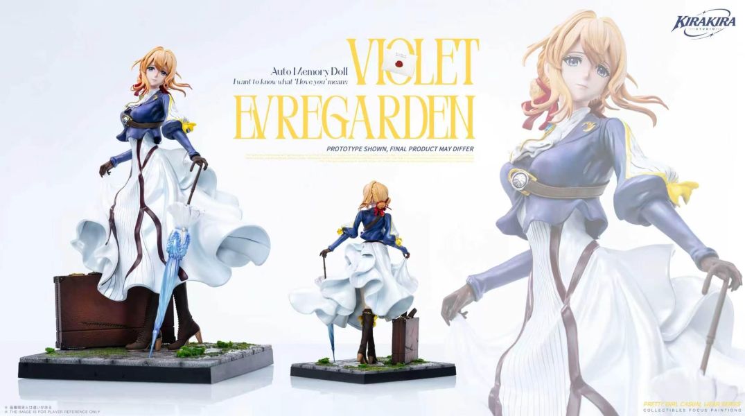 【預購】KiraKira工作室 > 紫羅蘭永恒花園 > 1/6 薇爾莉特 KiraKira工作室,紫羅蘭永恒花園,薇爾莉特,GK,玩具,收藏,擺件,模型,公仔,人偶,手辦,動漫