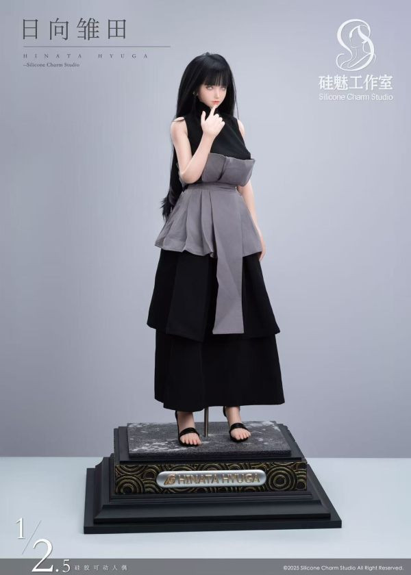 【預購】Silicone Charm硅魅 > 火影忍者 > 1/2.5 成人娃娃 日向雛田 崩壞：星穹鐵道,遐蝶,GK,玩具,模型,雕像,共鳴