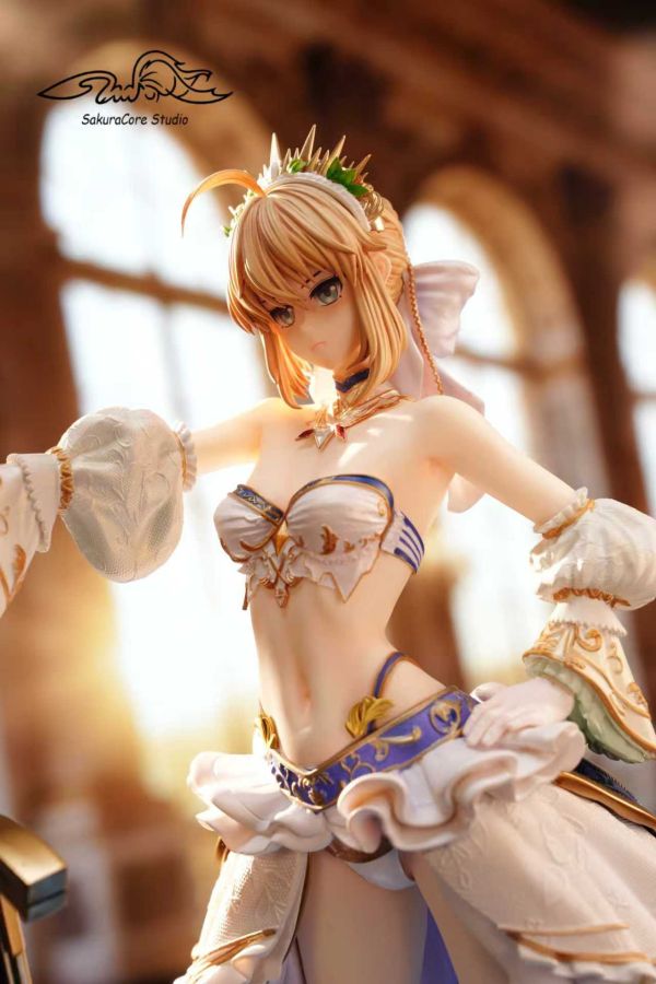 【預購】SakuraCore > Fate > 1/4&1/6 戰鬥禮服 Saber 阿爾托莉雅 (雙比例) SakuraCore,Fate,Saber,阿爾托莉雅,GK,玩具,收藏,擺件,模型,公人偶,手辦,動漫