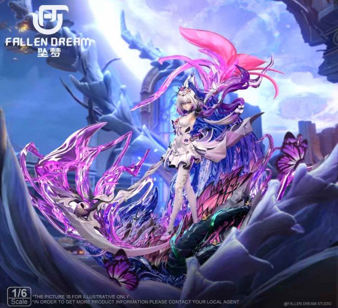 【預購】墜夢工作室 > 崩壞：星穹鐵道 > 1/6 遐蝶(雙版本) 崩壞星穹鐵道,米哈遊,米家,遐蝶,手機遊戲,手遊,GK,玩具,模型,雕像