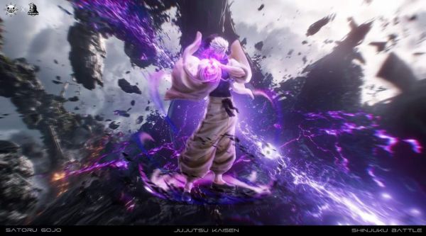 【補款】Zany Joke & 騎士聯盟 >咒術迴戰>1/6 終極對決系列 200% 虛式茈 五條悟 咒術迴戰,五條悟,虛式茈,涉谷事變,領域展開,GK,玩具,模型,雕像,共鳴