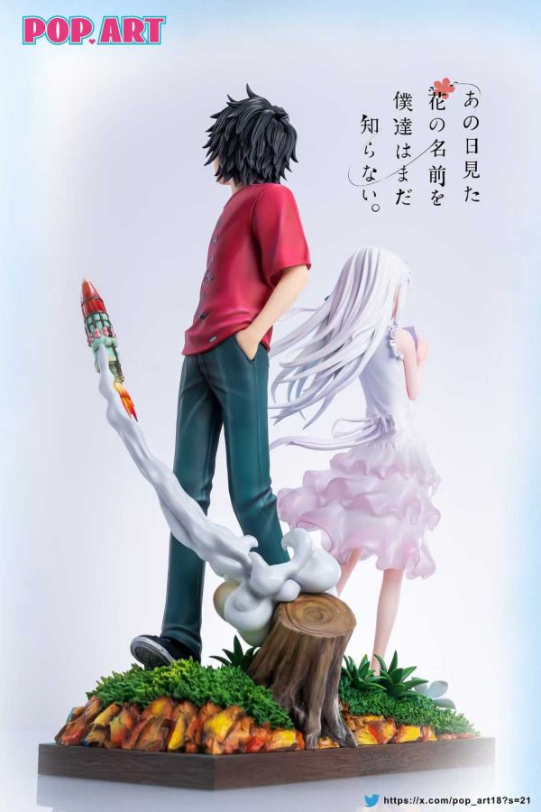 【預購】POP.ART > 我們仍未知道那天所看見的花名 > 1/6 未聞花名 本間芽衣子&宿海仁太 (雙版本) 我們仍未知道那天所看見的花名,未聞花名,本間芽衣子,宿海仁太,GK,玩具,模型,雕像,共鳴