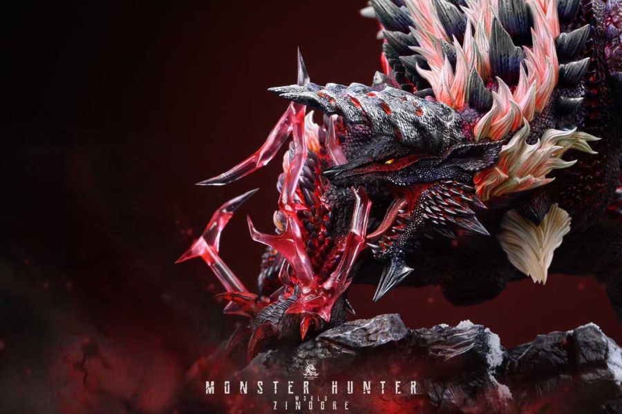 【售罄-代購/追加服務請洽客服】DragonRealm-Studio > 魔物獵人 > 雷狼龍&獄狼龍 (雙版本) 魔物獵人,雷狼龍&獄狼龍,GK,玩具,模型,雕像,共鳴