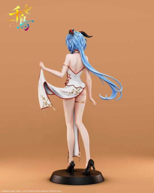 【預購】千鳥-Studio > 原神 > 1/1&1/6 國風旗袍 甘雨 (雙比例) 原神,甘雨,GK,玩具,模型,雕像,共鳴