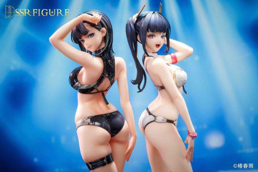 【預購】SSR FIGURE > 原創IP > 1/6 白羊丸子&紺乃青 (多版本) 椿春雨,白羊丸子,紺乃青,GK,玩具,收藏,擺件