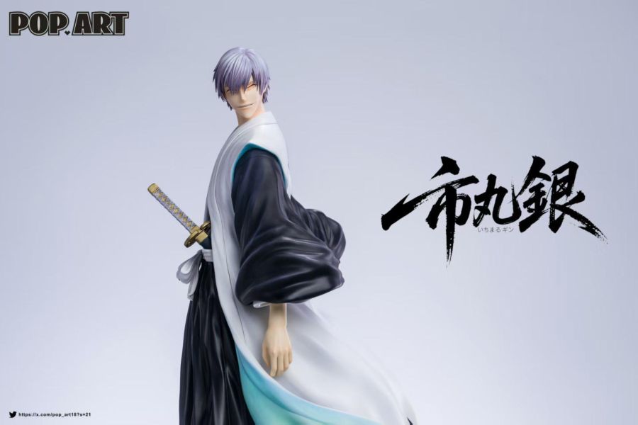 【預購】POP.ART > BLEACH死神 > 1/6 境界 市丸銀 (雙版本) POP.ART,BLEACH死神,市丸銀,GK,玩具,收藏,擺件,模型,公仔,人偶,手辦,動漫