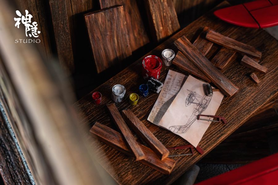 【售罄-代購/追加服務請洽客服】神隱工作室 > 宮崎駿 > 剪影瞬間系列 紅豬 王牌飛行員 波魯克·羅梭 宮崎駿,紅豬,波魯克·羅梭,GK,玩具,模型,雕像,共鳴