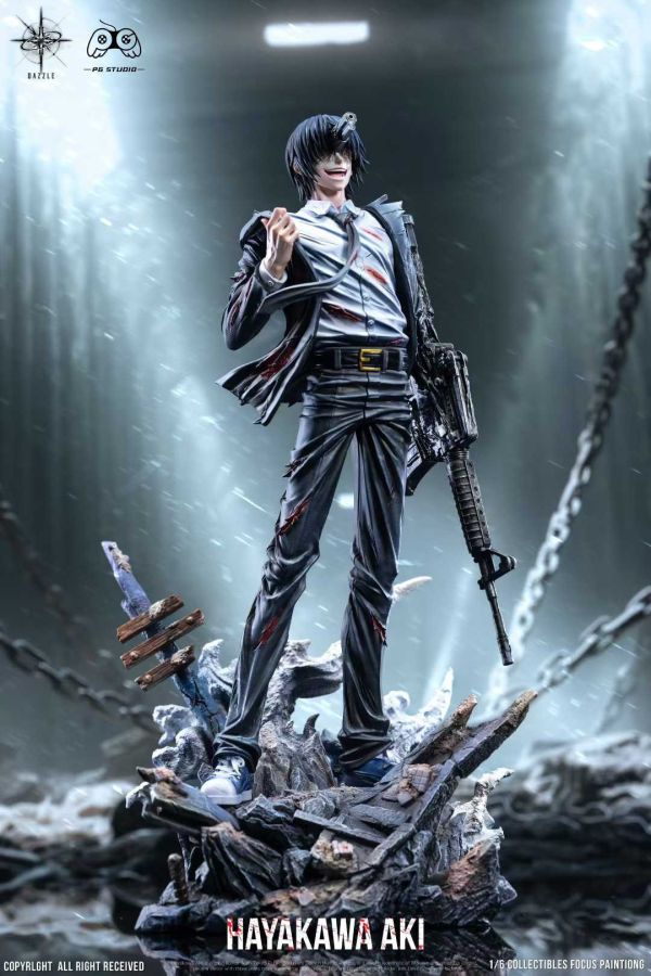 【預購】Dazzle-Studio & PG-Studio > 鏈鋸人 > 1/6 早川秋 鏈鋸人,早川秋,GK,玩具,模型,雕像,共鳴