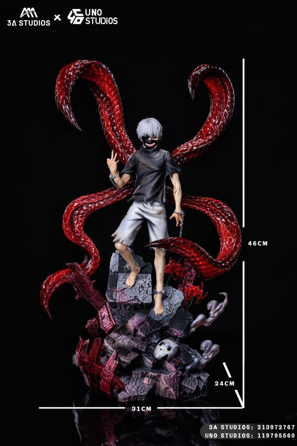 【代購】3A & UNO>東京喰種>1/6 金木研 七龍珠,Dragonball,瞧不起人普烏,超級賽亞人,賽亞人,GK,玩具,模型,雕像,共鳴