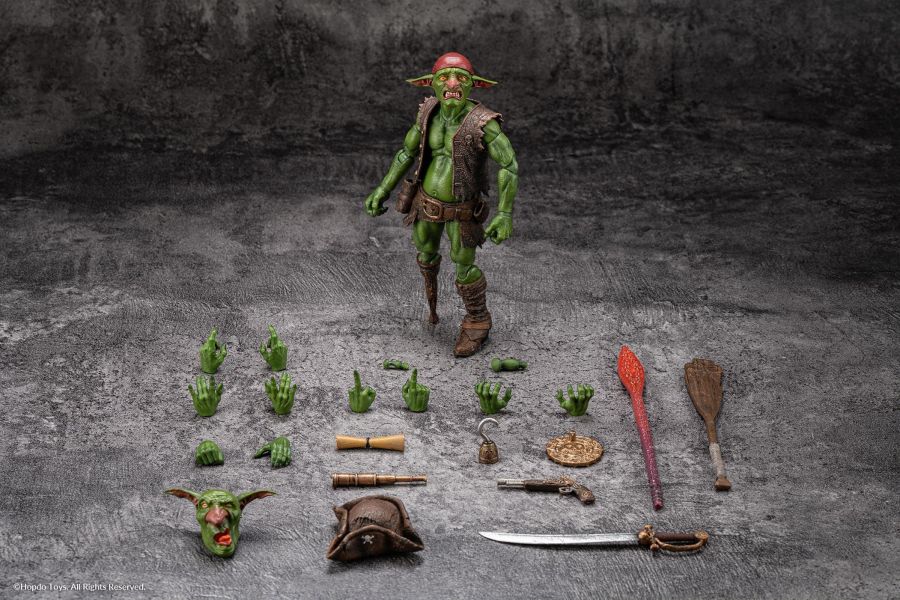 【預購】HopDo Toys > 原創 > 1/12 哥布林族系列 海盜哥布林 HopDo Toys,原創,哥布林,GK,玩具,收藏,擺件,模型,公仔,人偶,手辦,動漫