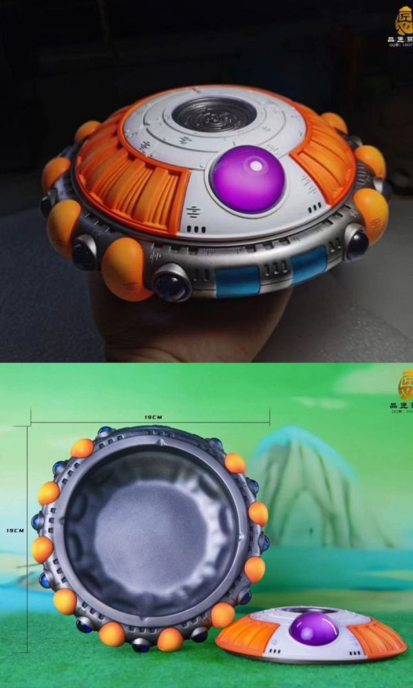 【海外現貨】品匠 IRON > 七龍珠 > MQ052 弗利薩飛船 怪博士與機器娃娃,阿拉蕾,GK,玩具,模型,雕像,擺飾,收藏,共鳴