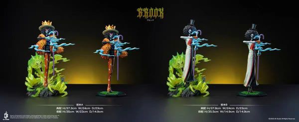 【預購】大熊社 > 海賊王 > 草帽團共鳴系列 靈魂之王 布魯克 (多版本) 海賊王,布魯克,GK,玩具,模型,雕像,共鳴