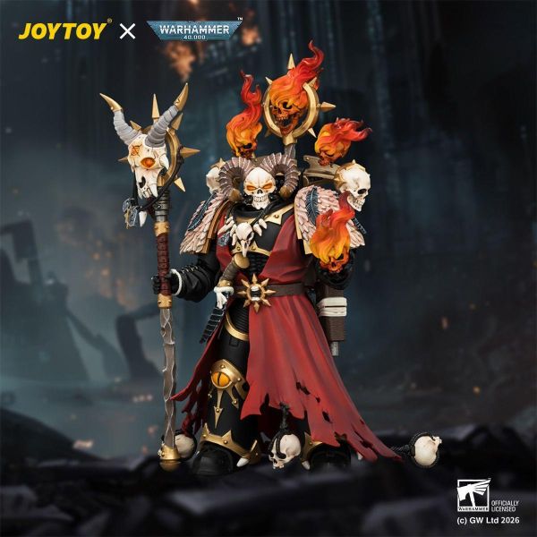 【預購】JOYTOY > 戰鎚40K > 1/18 黑色軍團 附魔大師 JOYTOY,戰鎚40K,黑色軍團,附魔大師,GK,玩具,收藏,擺件,模型,公仔,人偶,手辦,動漫