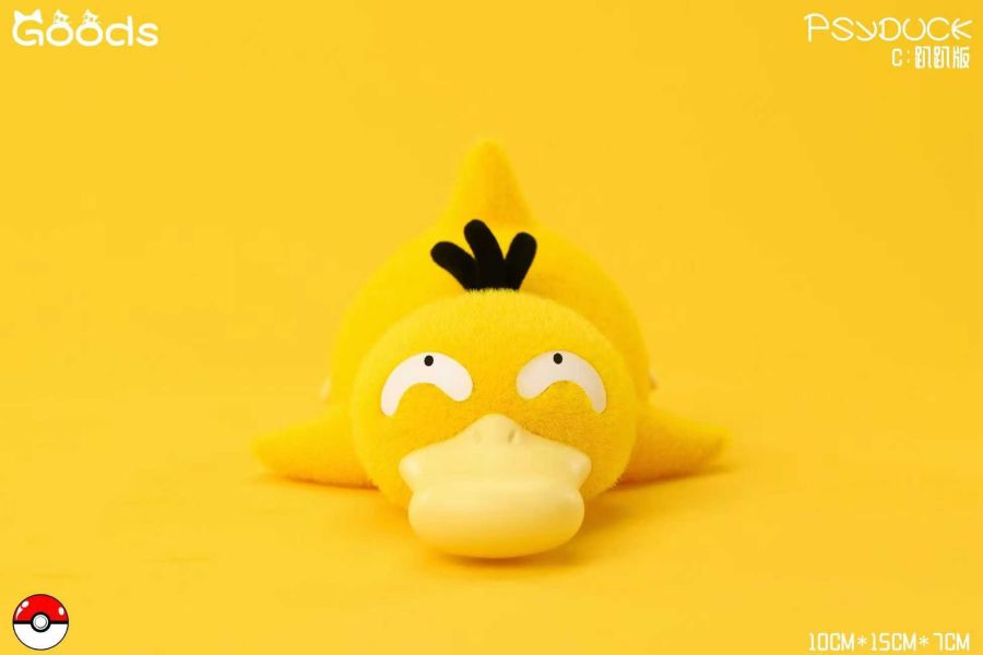 【預購】GOODS（谷子）STUDIO > 寶可夢 > 小精靈毛絨系列手辦潮玩擺件 可達鴨 寶可夢,可達鴨,GOODS 谷子 STUDIO,GK,玩具,模型,雕像,共鳴