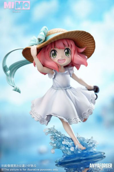 【售罄-代購/追加服務請洽客服】Mimo>SPY×FAMILY間諜家家酒>連衣裙踩水安妮亞 間諜家家酒,SPYFAMILY,SPYxFAMILY,連衣裙踩水安妮亞,安妮亞,佛傑,GK,玩具,模型,雕像,共鳴