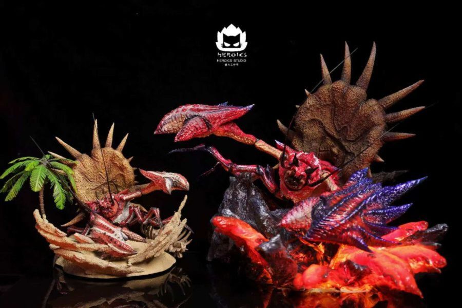 【預購】Heroics貓火 > 魔物獵人 > 矛碎盾蟹 HUNTER,全職獵人,獵人,西索,GK,玩具,模型,雕像,共鳴