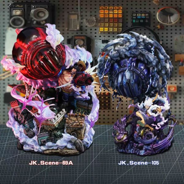 【已售罄，如欲追加請私訊客服@toykokoro】JacksDo>海賊王>POPMAX 尼卡魯夫地臺 猿神槍 海賊王,航海王,onepiece,尼卡魯夫,魯夫,猿神槍,GK,玩具,模型,雕像,共鳴