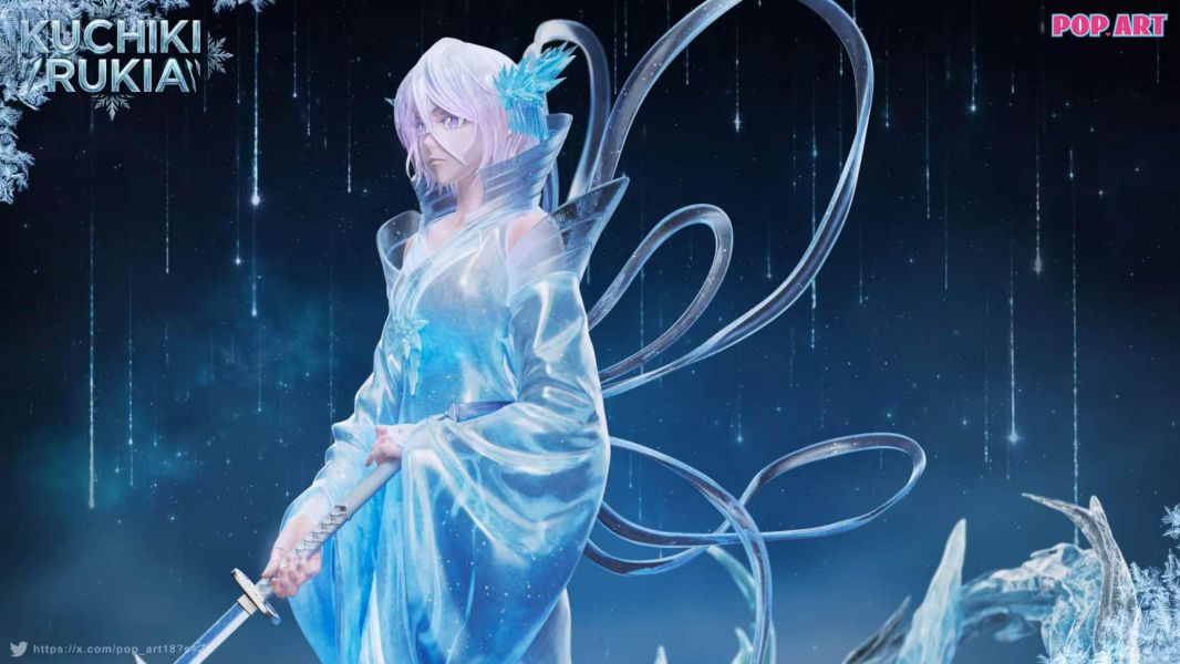 【預購】POP.ART > BLEACH死神 > 1/6 露琪亞 白霞罰 (雙版本) POP.ART,BLEACH死神,朽木露琪亞,GK,玩具,收藏,擺件,模型,公仔,人偶,手辦,動漫