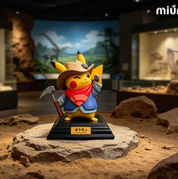【預購】MiuMiu夢幻 > 寶可夢 > 1/10 皮神30年 皮卡丘探險家形象 MiuMiu夢幻,寶可夢,皮卡丘,GK,玩具,收藏,擺件,模型,公仔,人偶,手辦,動漫