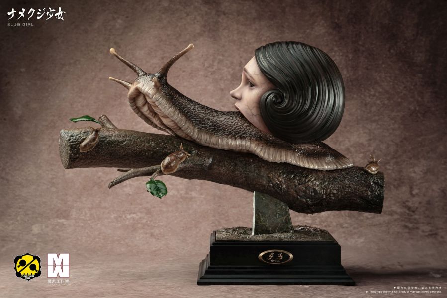 【預購】2%-Studio & MOWAN-Studio > 伊藤潤二 > 1/1 詭怪臻藏館 蛞蝓少女 2%-Studio,MOWAN-Studio,伊藤潤二,蛞蝓少女,GK,玩具,收藏,擺件,模型,公仔,人偶,手辦,動漫