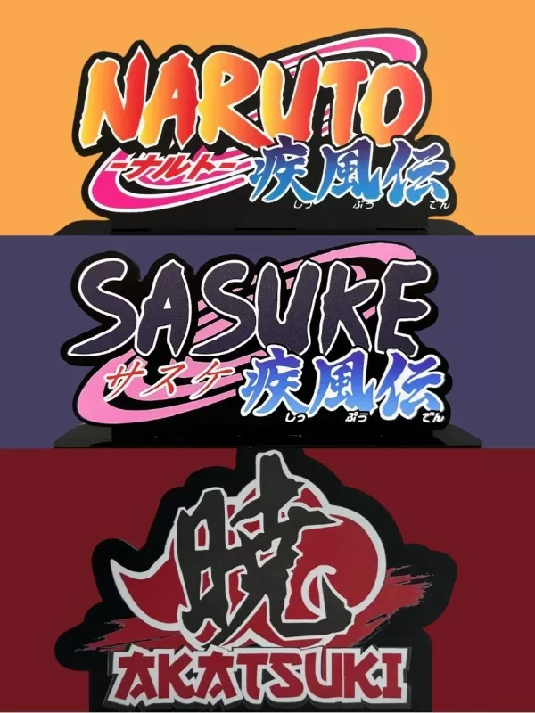 【代購】ACRYCLC > 火影忍者 > 火影黑色壓克力LOGO立牌 進擊的巨人,萊納,盔甲巨人,WMStudio,GK,玩具,模型,雕像,共鳴