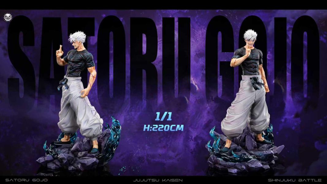 【預購】ZanyJoke工作室 > 咒術迴戰 > 1/1 人外魔境新宿對決  當代最強呪術師 領域展開 五條悟 End Roll,鏈鋸人,瑪奇瑪,蕾潔,GK,玩具,收藏,擺件,模型,公仔,人偶,手辦,動漫