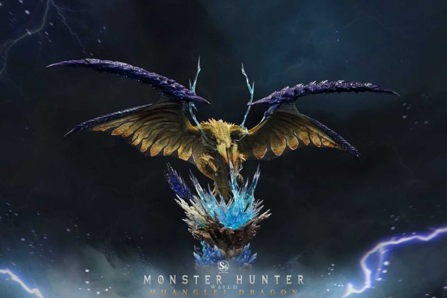 【預購】S6工作室 > 魔物獵人 > 煌雷龍 魔物獵人,煌雷龍,GK,玩具,模型,雕像,共鳴