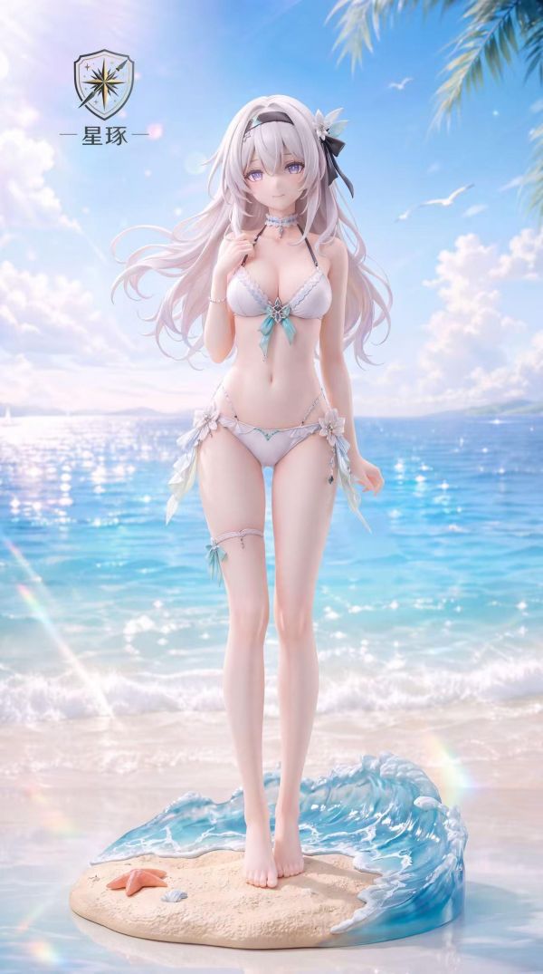 【預購】星琢 > 崩壞：星穹鐵道 > 1/6 夏嶼潮汐 泳裝Ver.流螢 星琢,崩壞：星穹鐵道,流螢,GK,玩具,收藏,擺件,模型,公仔,人偶,手辦,動漫