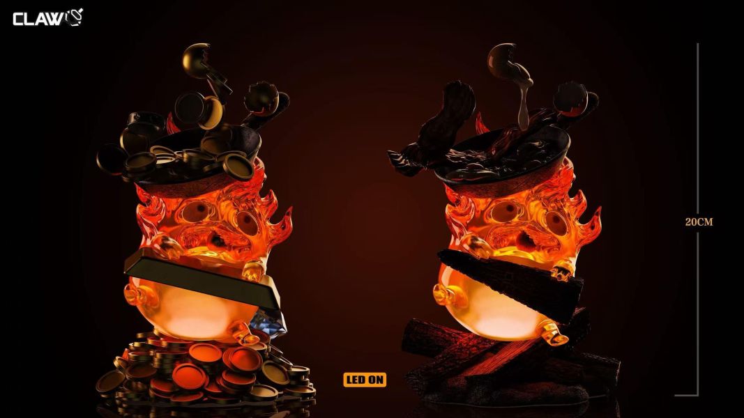 【預購】Claw爪爪 > 宮崎駿 > 貪婪的小惡魔 卡西法 (雙版本) Claw爪爪,宮崎駿,卡西法,GK,玩具,收藏,擺件,模型,公仔,人偶,手辦,動漫