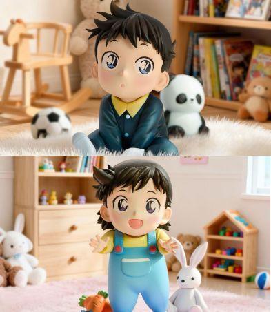 【預購】Mimo > 名偵探柯南 > 幼年新一&幼年小蘭 Mimo,名偵探柯南,新一,小蘭,GK,玩具,收藏,擺件,模型,公仔,人偶,手辦,動漫