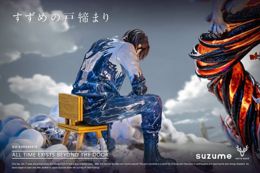 【預購】白鹿-Studio > 新海誠 > 鈴芽之旅 (雙版本) 新海誠,鈴芽之旅,GK,玩具,模型,雕像,共鳴