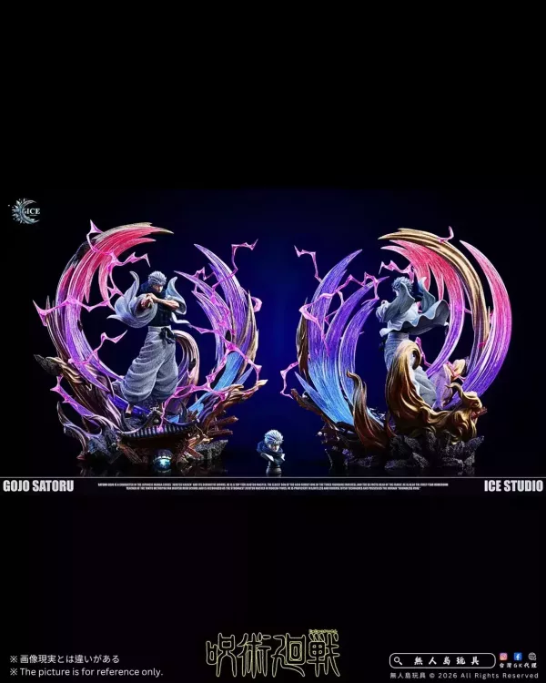 【預購】ICE冰屋 > 咒術迴戰 > 1/6 五條悟 (雙版本) ICE冰屋,咒術迴戰,五條悟,GK,玩具,收藏,擺件,模型,公仔,人偶,手辦,動漫