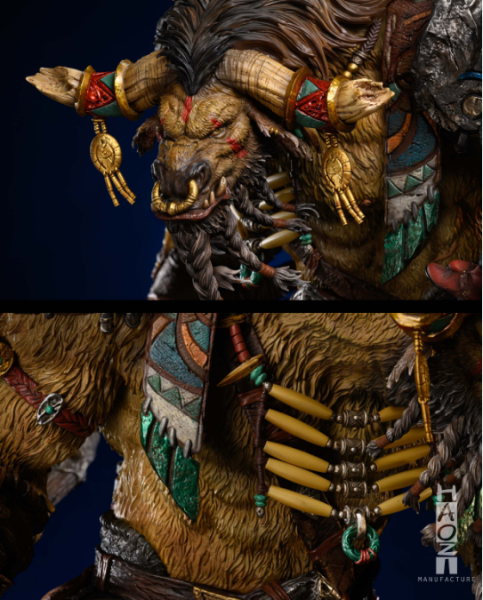 【預購】HAOZI工作室 X 魔獸世界 塗裝成品 凱恩雕像 凱恩雕像,魔獸世界,塗裝成品,HAOZI工作室,GK,玩具,雕像,擺件,收藏