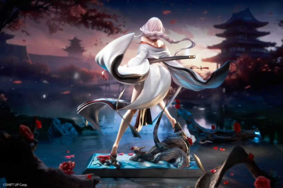 【預購】HobbySakura > NIKKE勝利女神：妮姬 > 1/4 蓮花時裝 紅蓮暗影 (雙版本) NIKKE勝利女神：妮姬,紅蓮暗影,GK,玩具,模型,雕像,共鳴