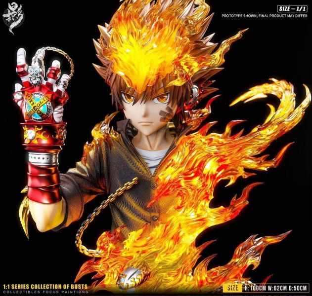 【預購】掠影-Studio > 家庭教師HITMAN REBORN! > 1/1 年中巨獻 澤田綱吉 掠影-Studio,家庭教師HITMAN REBORN!,澤田綱吉,GK,玩具,收藏,擺件,模型,公仔,人偶,手辦,動漫