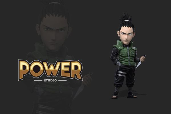 【售罄-代購/追加服務請洽客服】Power-Studio>火影忍者>十二小強第五彈 奈良鹿丸 怪博士與機器娃娃,阿拉蕾,GK,玩具,模型,雕像,擺飾,收藏,共鳴