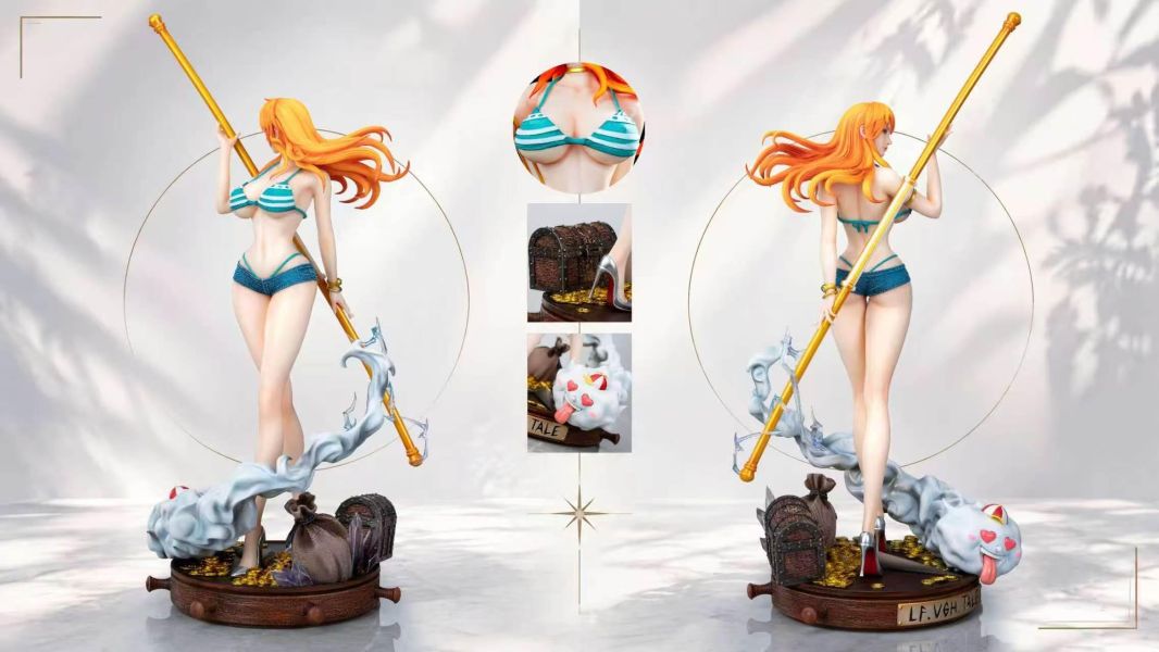【預購】Restart-Studio > 海賊王 > 1/6 愛財少女 娜美 (三版本) Lark,惡靈古堡,里昂,GK,玩具,收藏,擺件,模型,公仔,人偶,手辦,動漫