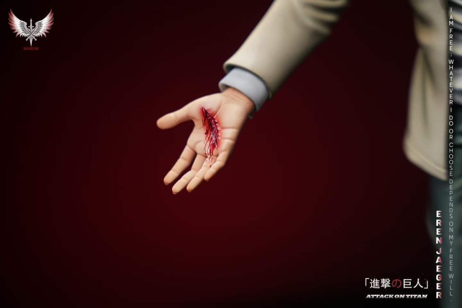 【預購】Saoirse自由之翼 > 進擊的巨人 > 艾連·葉卡 Saoirse自由之翼,進擊的巨人,艾連·葉卡,GK,玩具,收藏,擺件,模型,公仔,人偶,手辦,動漫