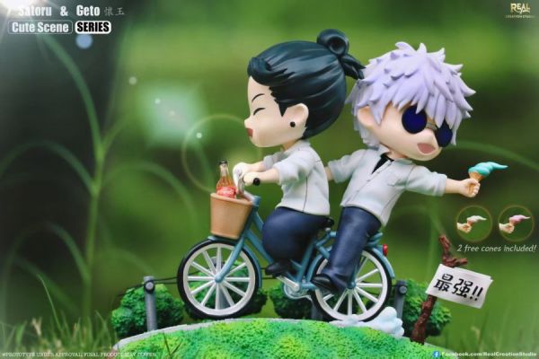 【預購】Real Creation > 咒術迴戰 > Q版場景系列第六彈 懷玉越過森林 五條悟&夏油傑 咒術迴戰,五條悟,夏油傑,GK,玩具,收藏,擺件