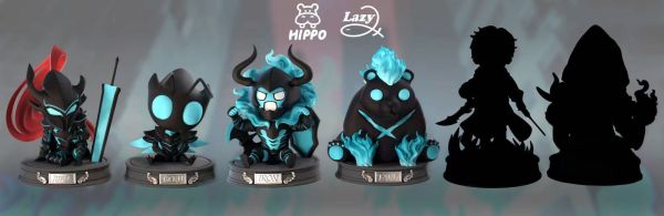 【預購】Hippo & Lazy > 我獨自升級 > 第一彈 坐姿系列 耶格利特&蟻王柏納 (多版本) 我獨自升級,耶格利特,柏納,GK,玩具,模型,雕像,共鳴