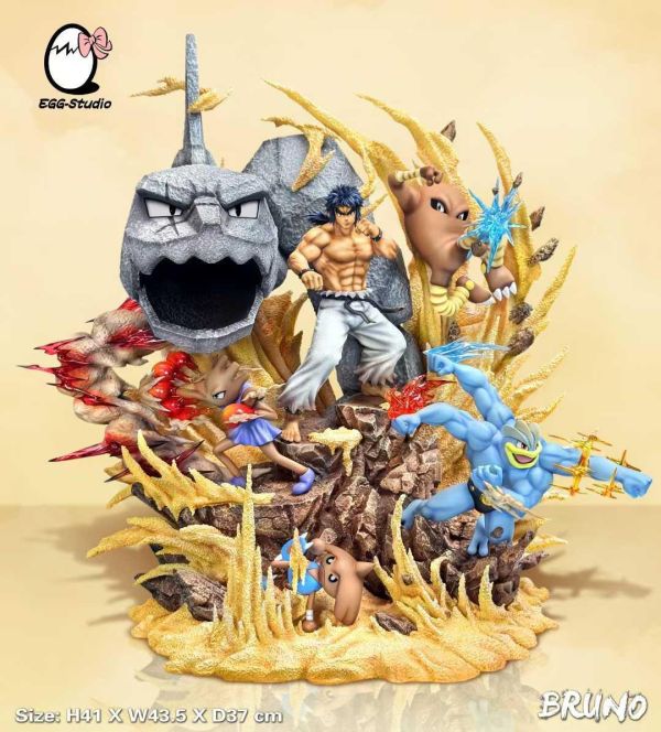 【預購】EGG阿蛋小作坊 > 寶可夢 > 四天王之格鬥天王 希巴 EGG阿蛋小作坊,寶可夢,希巴,GK,玩具,收藏,擺件,模型,公仔,人偶,手辦,動漫