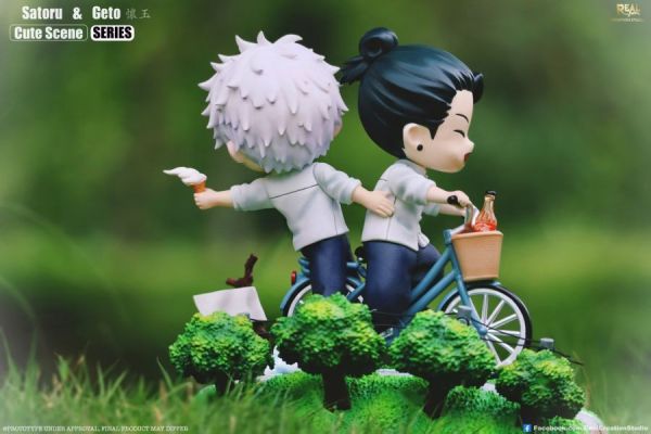 【預購】Real Creation > 咒術迴戰 > Q版場景系列第六彈 懷玉越過森林 五條悟&夏油傑 咒術迴戰,五條悟,夏油傑,GK,玩具,收藏,擺件