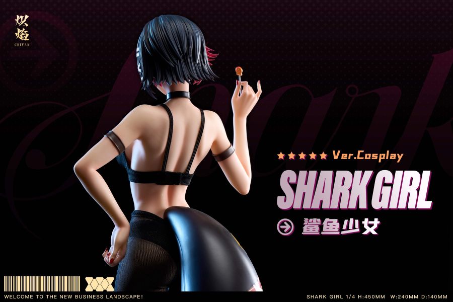 【預購】熾焰工作室 > 絕區零 > 1/4 COSPLAY系列 Shark Girl 鯊魚少女 艾蓮·喬(雙版本) 僵屍車工作室,數碼寶貝,雷光獸,GK,玩具,收藏,擺件,模型,公仔,人偶,手辦,動漫