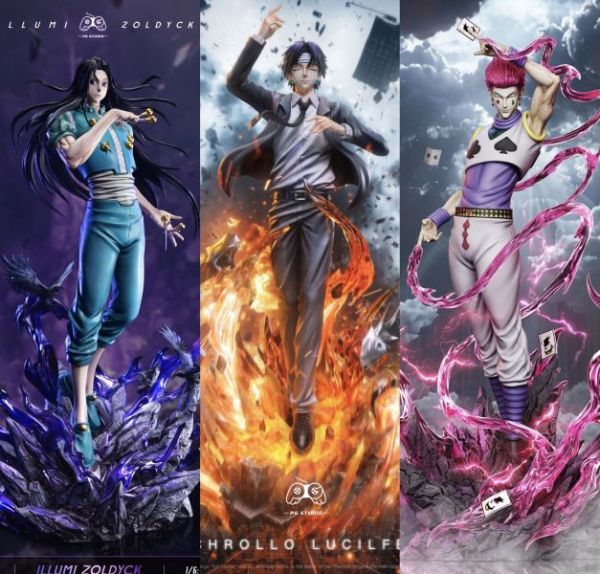 【售罄-代購/追加服務請洽客服】PG-Studio > HUNTER×HUNTER全職獵人 > 1/6 西索 HUNTER,全職獵人,獵人,西索,GK,玩具,模型,雕像,共鳴