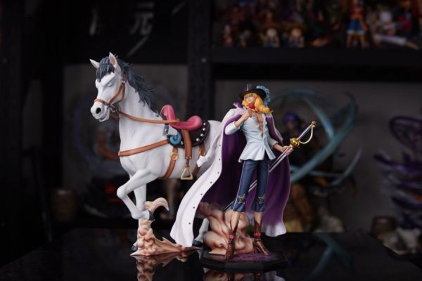 【預購】AS-Studio >海賊王 > Pop 草帽大船團第三彈 卡文迪許(白馬)&法露爾 碧藍航線,妖萌萌 ,七省 ,GK,玩具,模型,雕像,共鳴