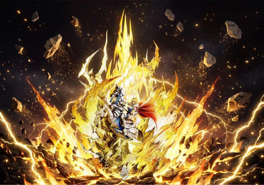 【預購】掠影-Studio & Demons-Studio > Fate > 史詩級別收藏雕像002 白毛 亞瑟·潘德拉貢 雷昊刻嶼,鬼滅之刃,富岡義勇,GK,玩具,收藏,擺件,模型,公仔,人偶,手辦,動漫