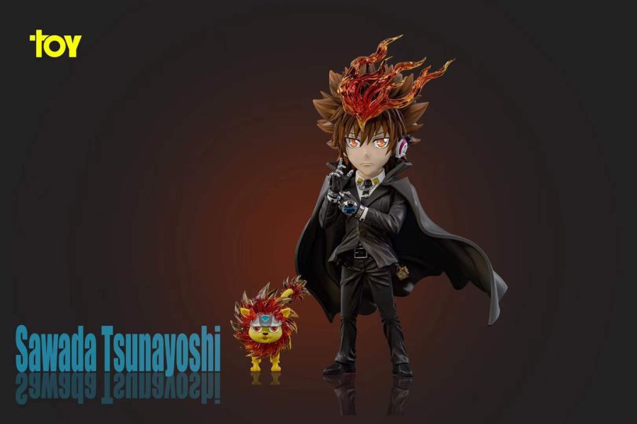 【預購】TOY工作室 > 家庭教師HITMAN REBORN! > 動漫IP主角共鳴系列第五彈 澤田綱吉 家庭教師,HITMANREBORN,里包恩,GK,玩具,模型,雕像,共鳴