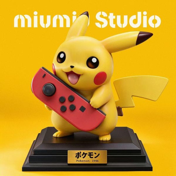 【預購】MiuMiu夢幻 > 寶可夢 > 1/10 遊戲套裝 30年第十一彈 皮卡丘 (雙版本) MiuMiu夢幻,寶可夢,皮卡丘,GK,玩具,收藏,擺件,模型,公仔,人偶,手辦,動漫