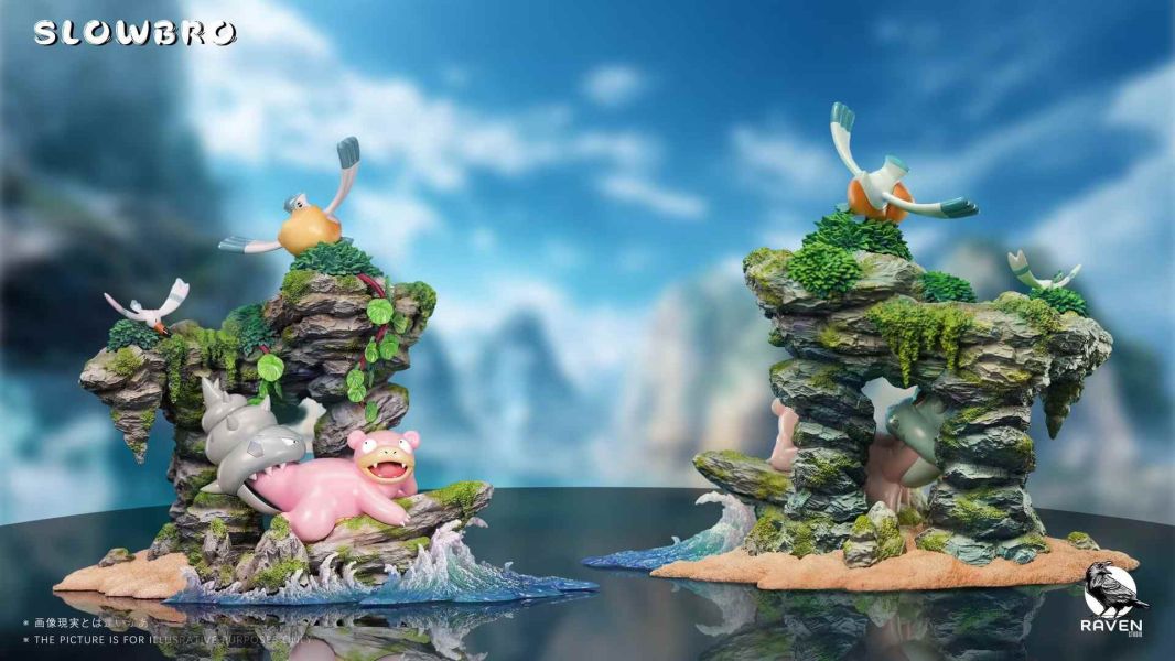 【預購】Raven渡鴉 > 寶可夢 > 悠閒的呆呆獸B款 (雙版本) 寶可夢,呆呆獸,GK,玩具,模型,雕像,共鳴