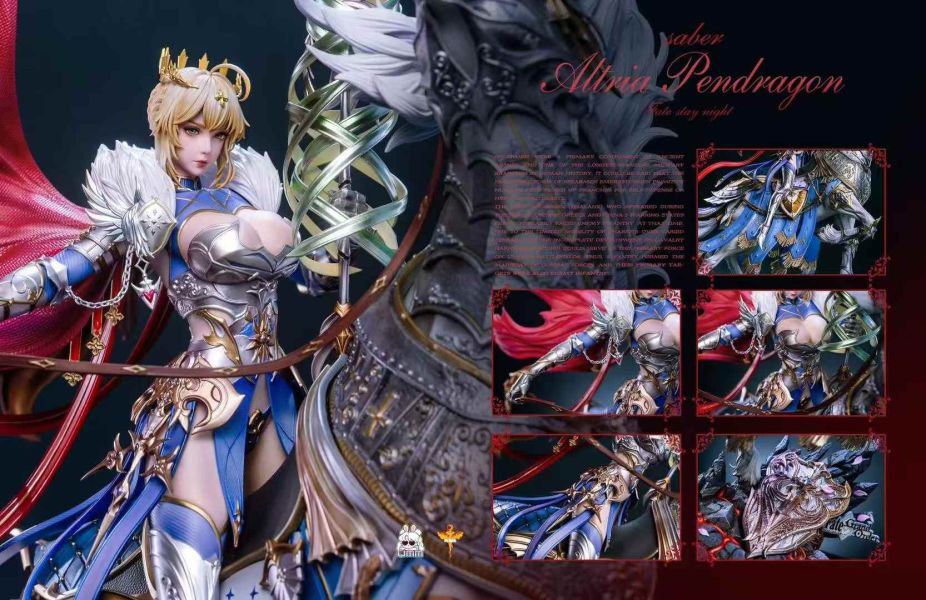 【預購】UMM-Studio > Fate > FGO 雙槍共鳴 白槍呆共鳴黑槍呆 SABER 碧藍航線,妖萌萌 ,七省 ,GK,玩具,模型,雕像,共鳴